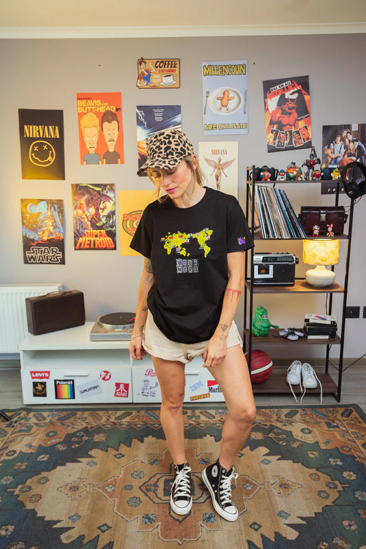 Polera Mujer Street Fighter - Fight Map