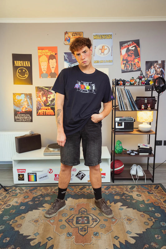 Polera Hombre Nickelodeon family - Doug Azul