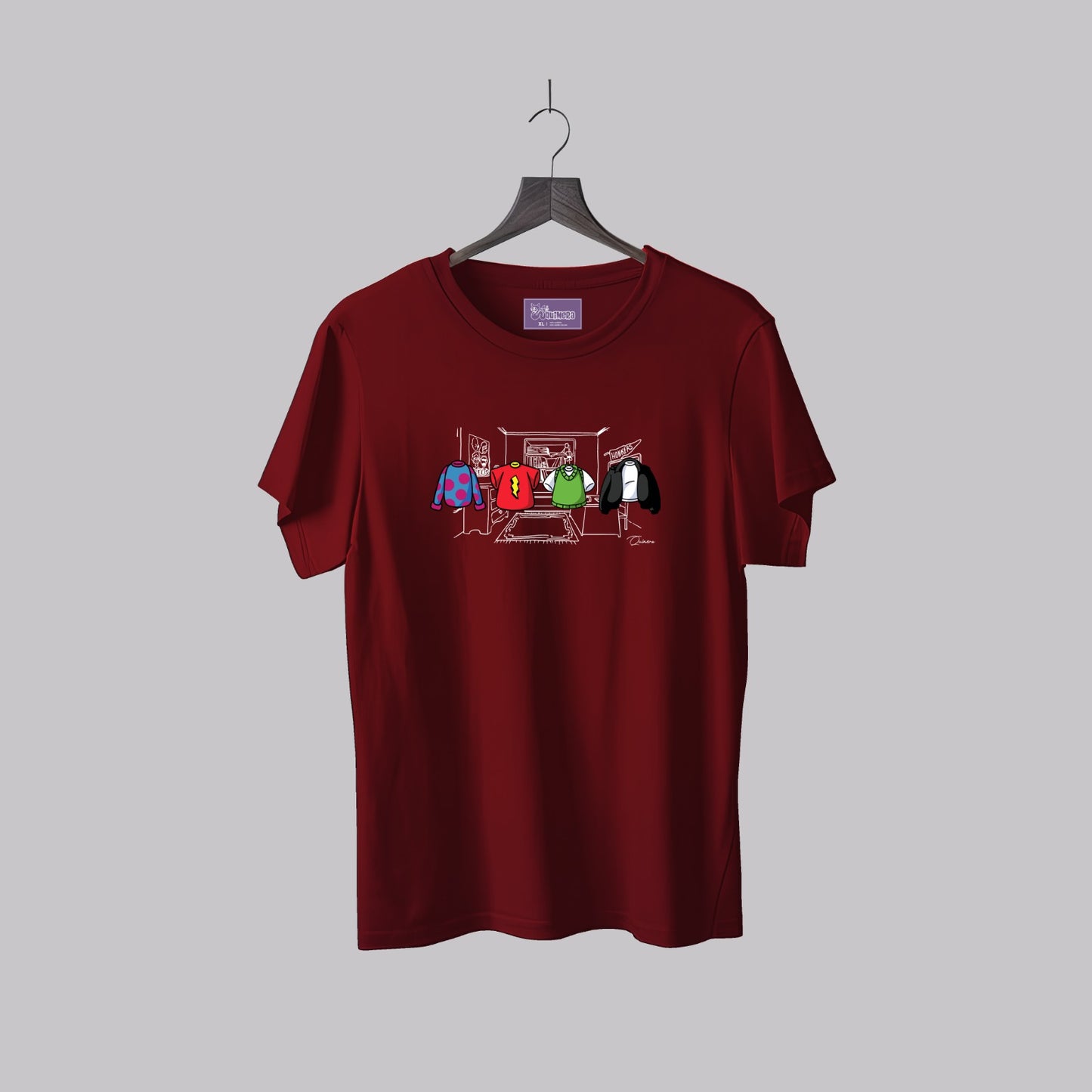 Polera Mujer Nickelodeon family - Doug Burdeo