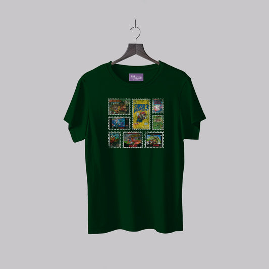 Polera Rewind Hombre - Nintendo Games Verde