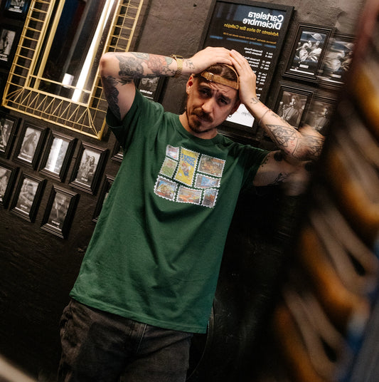 Polera Hombre Stamps - Nintendo Games