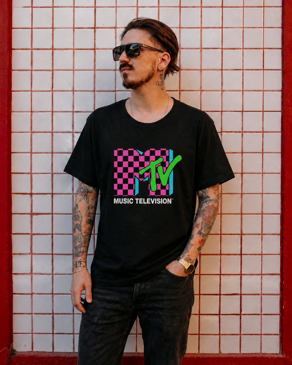 Polera MTV Hombre - Underground TV