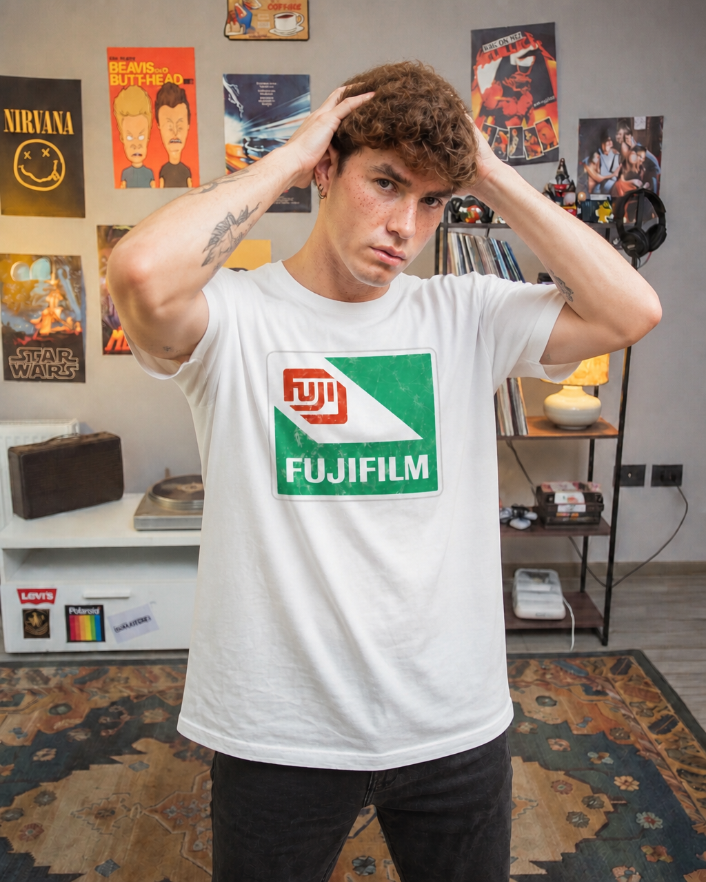 Polera REWIND Hombre Fujifilm