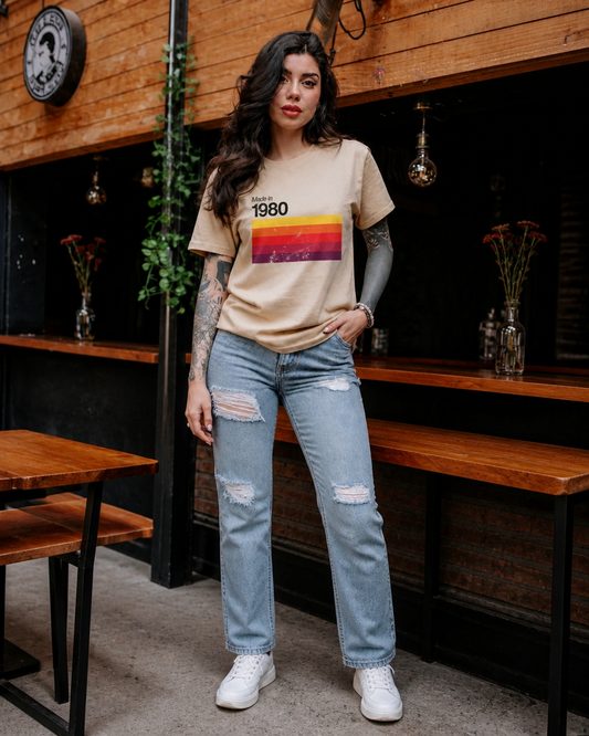 Polera REWIND Mujer 1980
