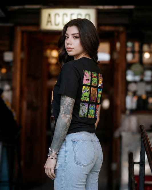 Polera FLIPPER Mujer TMNT