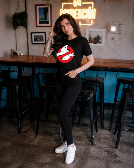 Polera BLOCKBUSTER Mujer Cazafantasmas