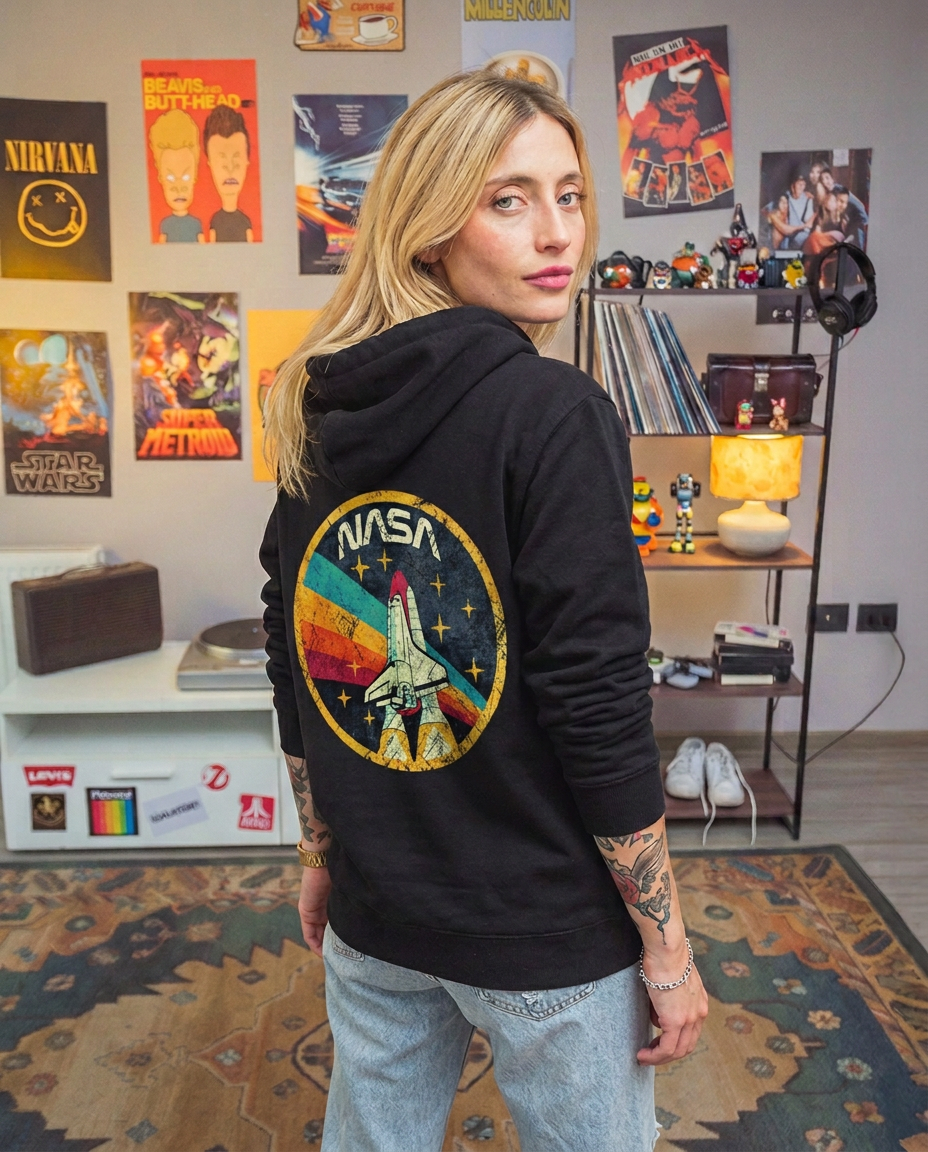 Poleron REWIND Mujer Nasa