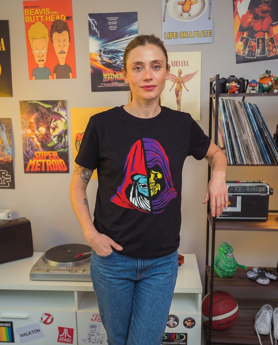 Polera CARICATURA Mujer Munra skeletor