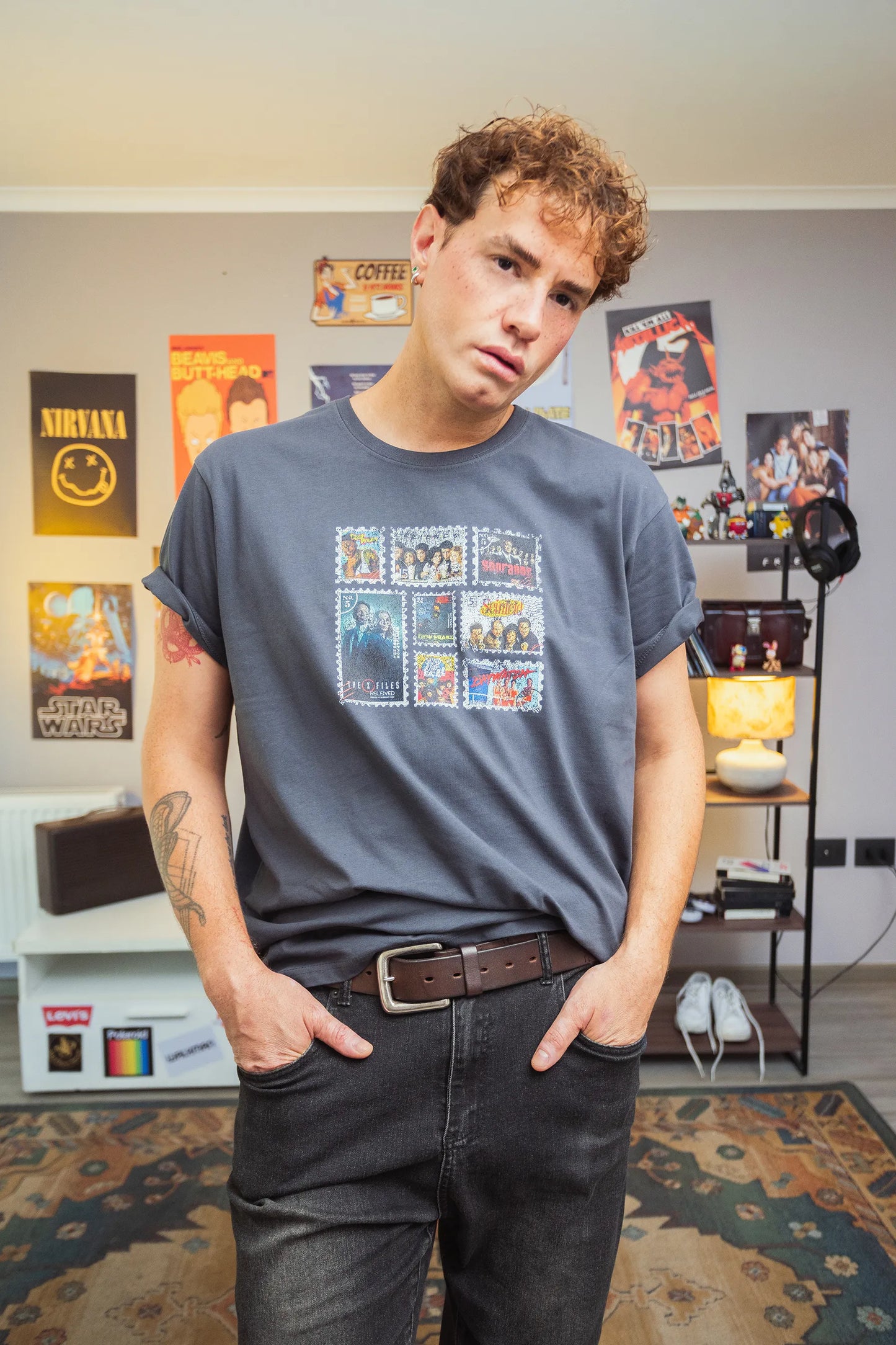Polera Rewind Hombre - 90s Series