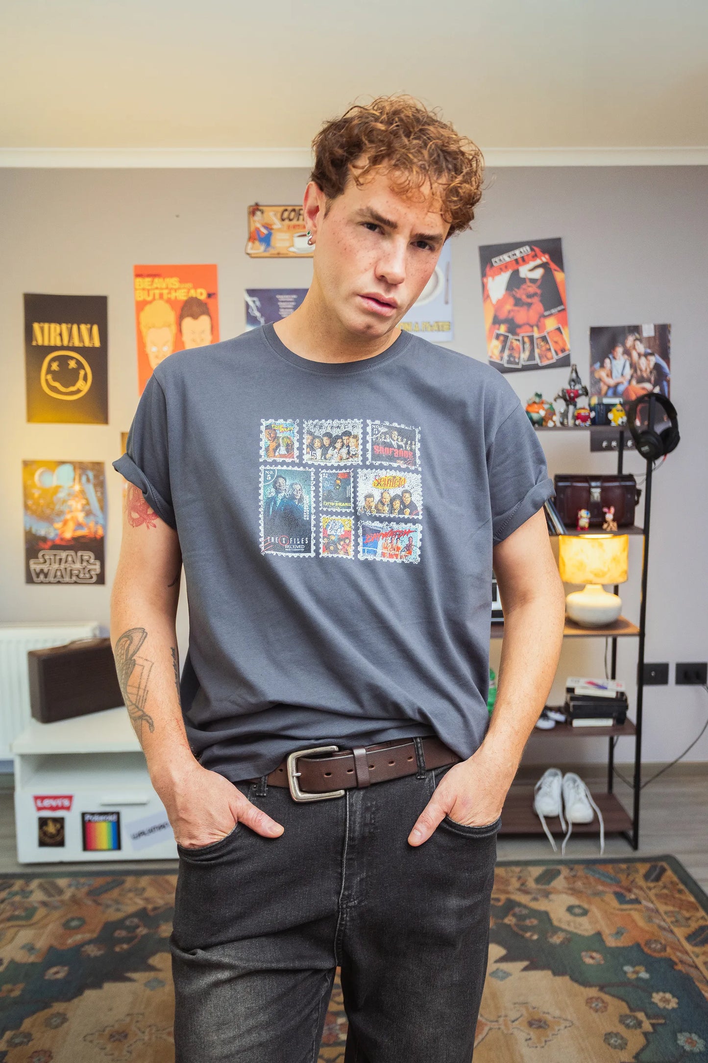 Polera Rewind Hombre - 90s Series