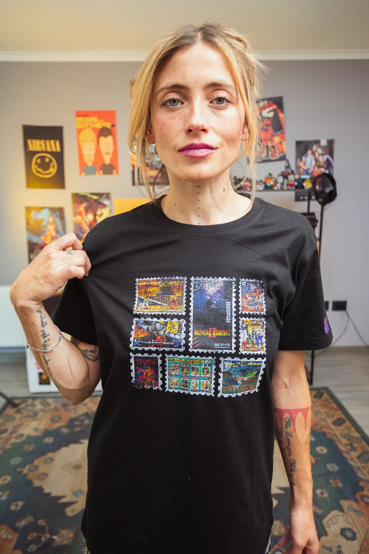 Polera Rewind Mujer - Classic Fight Games