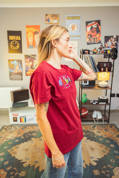 Polera Mujer Nickelodeon family - Doug Burdeo