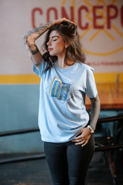 Polera Rewind Mujer - Blockbuster Negra