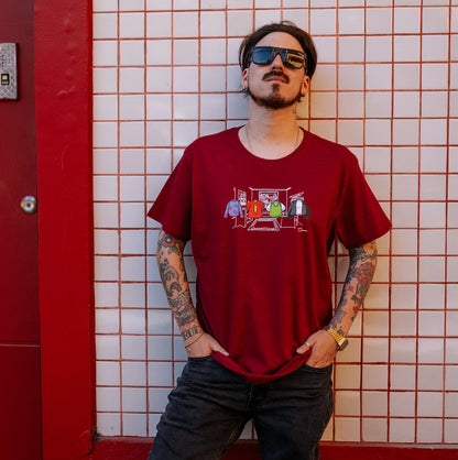Polera Hombre Nickelodeon family - Doug Burdeo