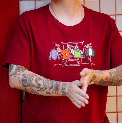 Polera Hombre Nickelodeon family - Doug Burdeo