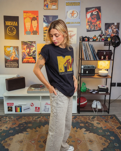 Polera MTV Mujer - Old Screen