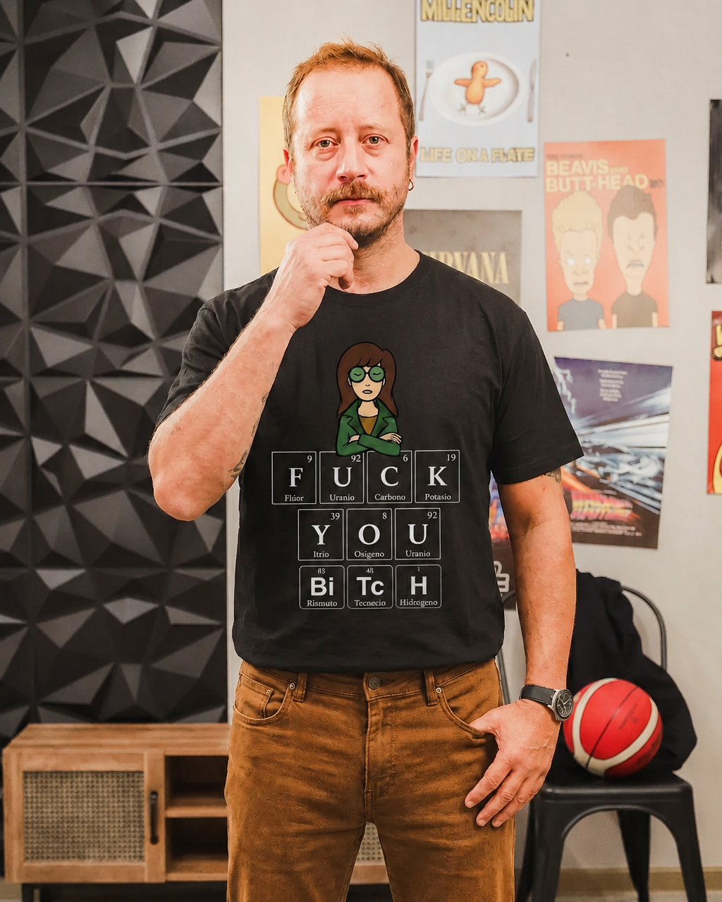 Polera MTV Hombre - Daria F*ck U