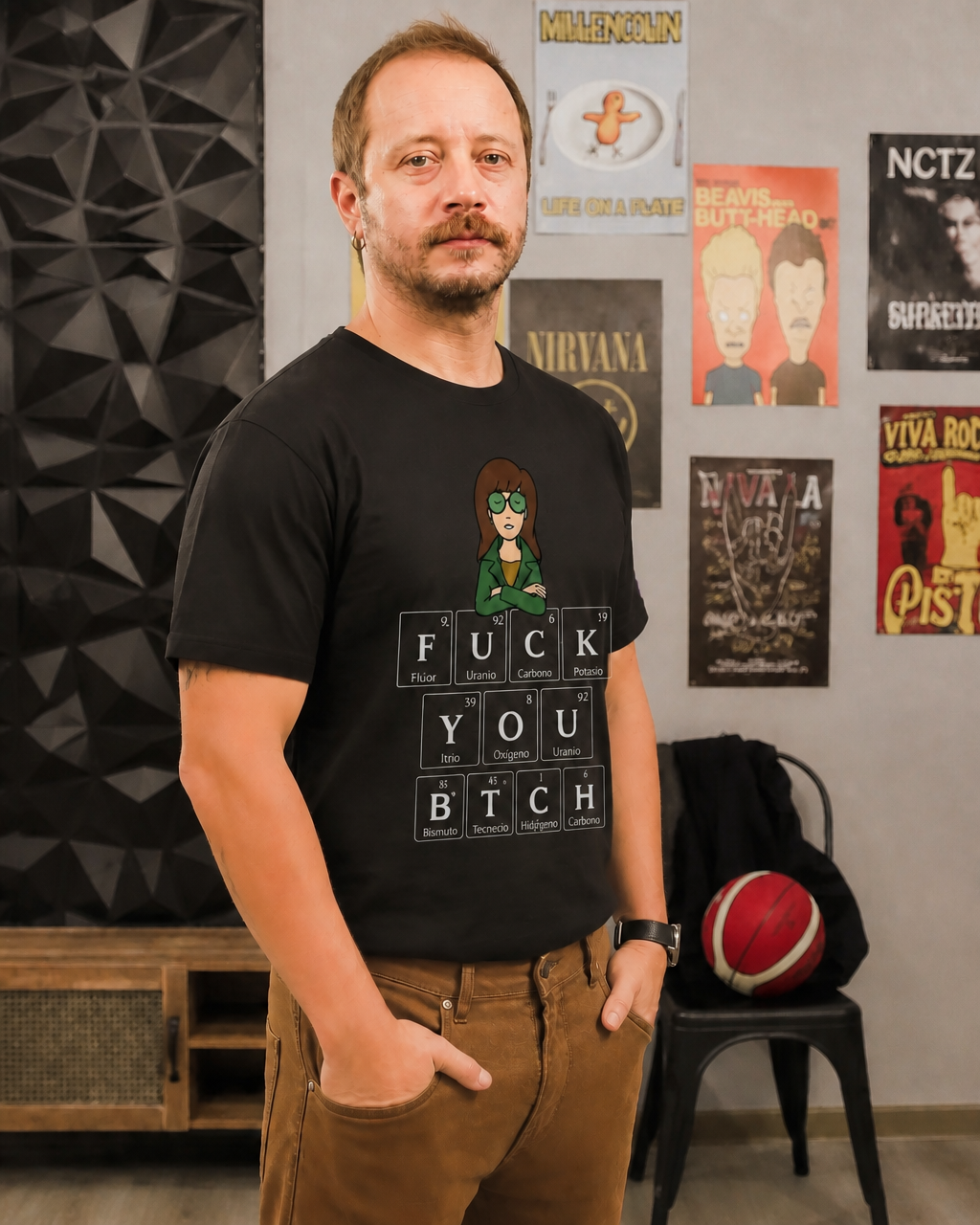 Polera MTV Hombre - Daria F*ck U