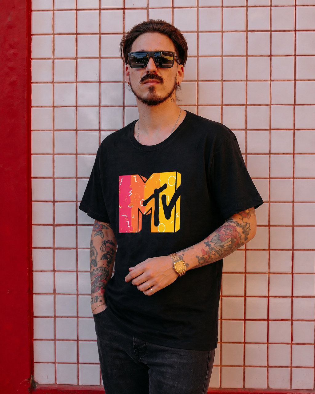 Polera MTV Hombre - Pop Signal