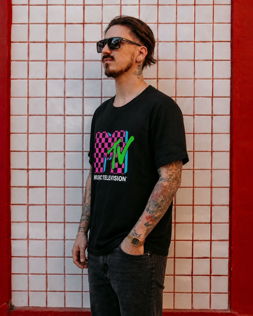Polera MTV Hombre - Underground TV