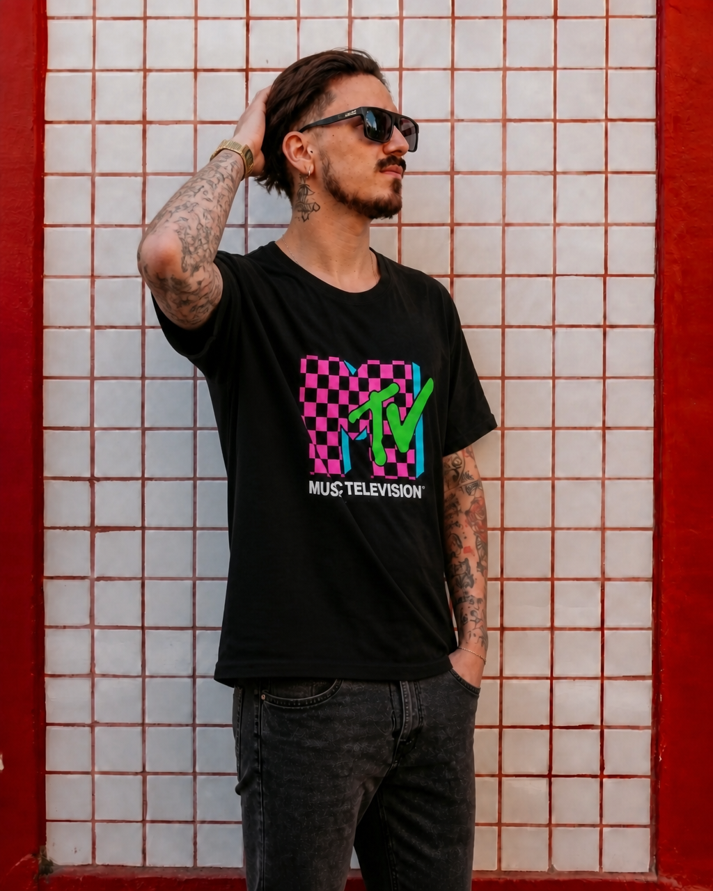 Polera MTV Hombre - Underground TV