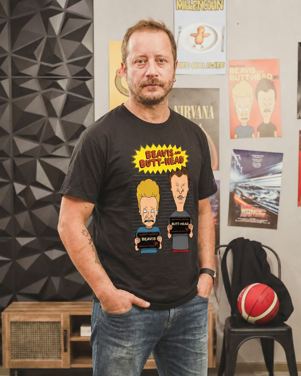 Polera MTV Hombre -  Beavis and Butt Head