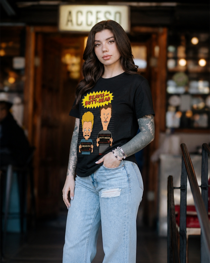 Polera MTV Mujer Beavis and Butt Head