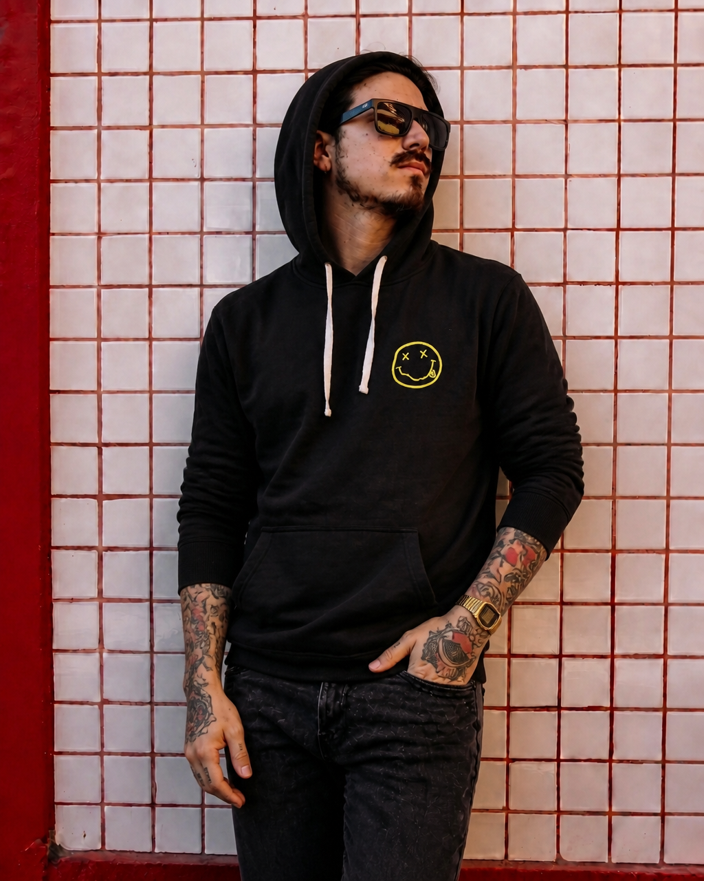 Poleron Hombre MTV Nirvana