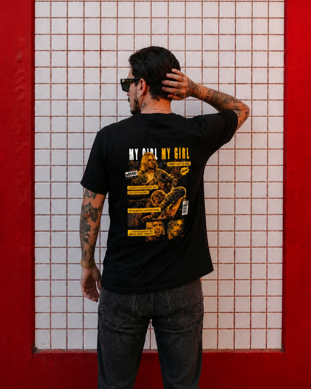 Polera MTV Hombre Unplugged Nirvana