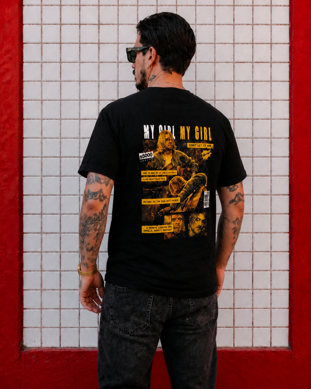 Polera MTV Hombre Unplugged Nirvana