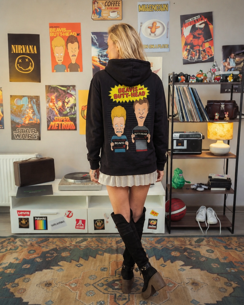 Poleron Mujer MTV Beavis and Butthead