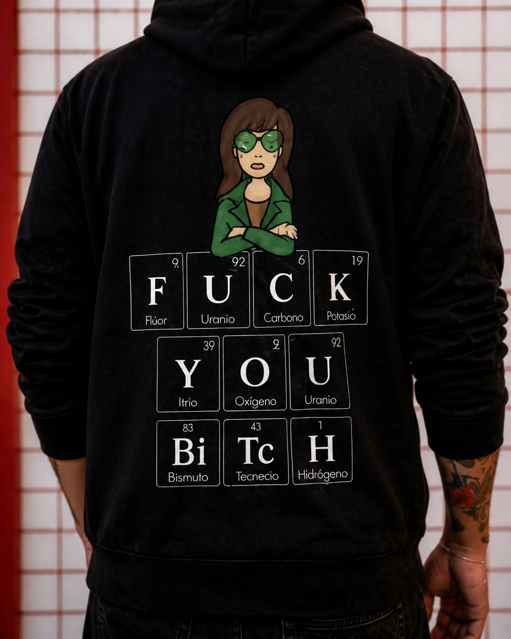 Poleron Hombre MTV Daria F*ck u