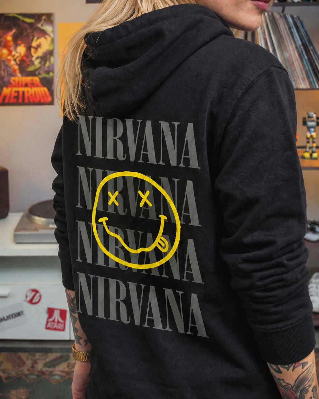 Poleron Mujer MTV Nirvana