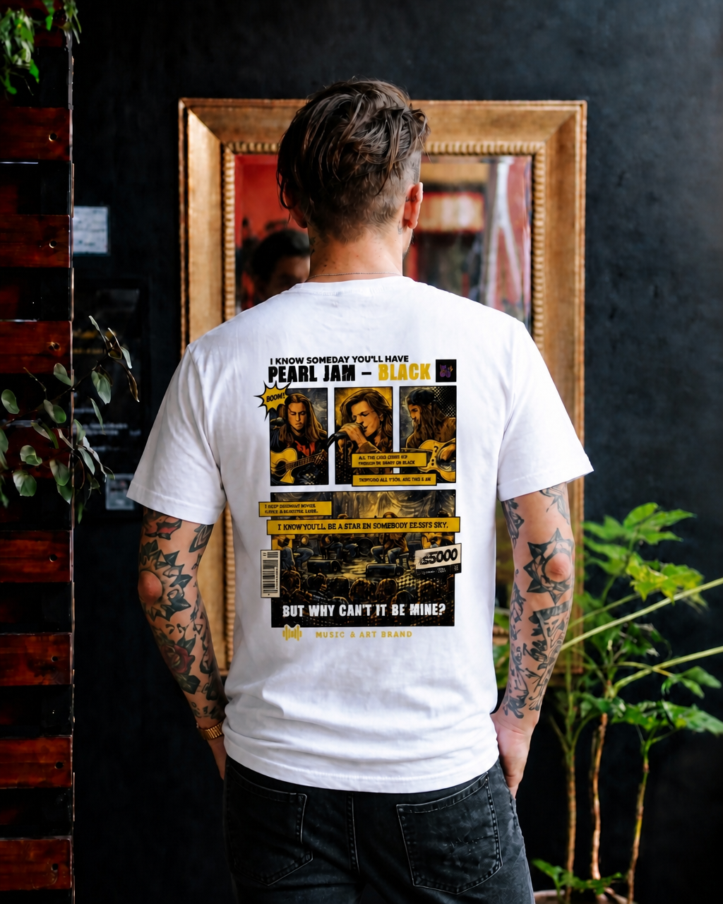 Polera MTV Hombre Unplugged Pearl Jam