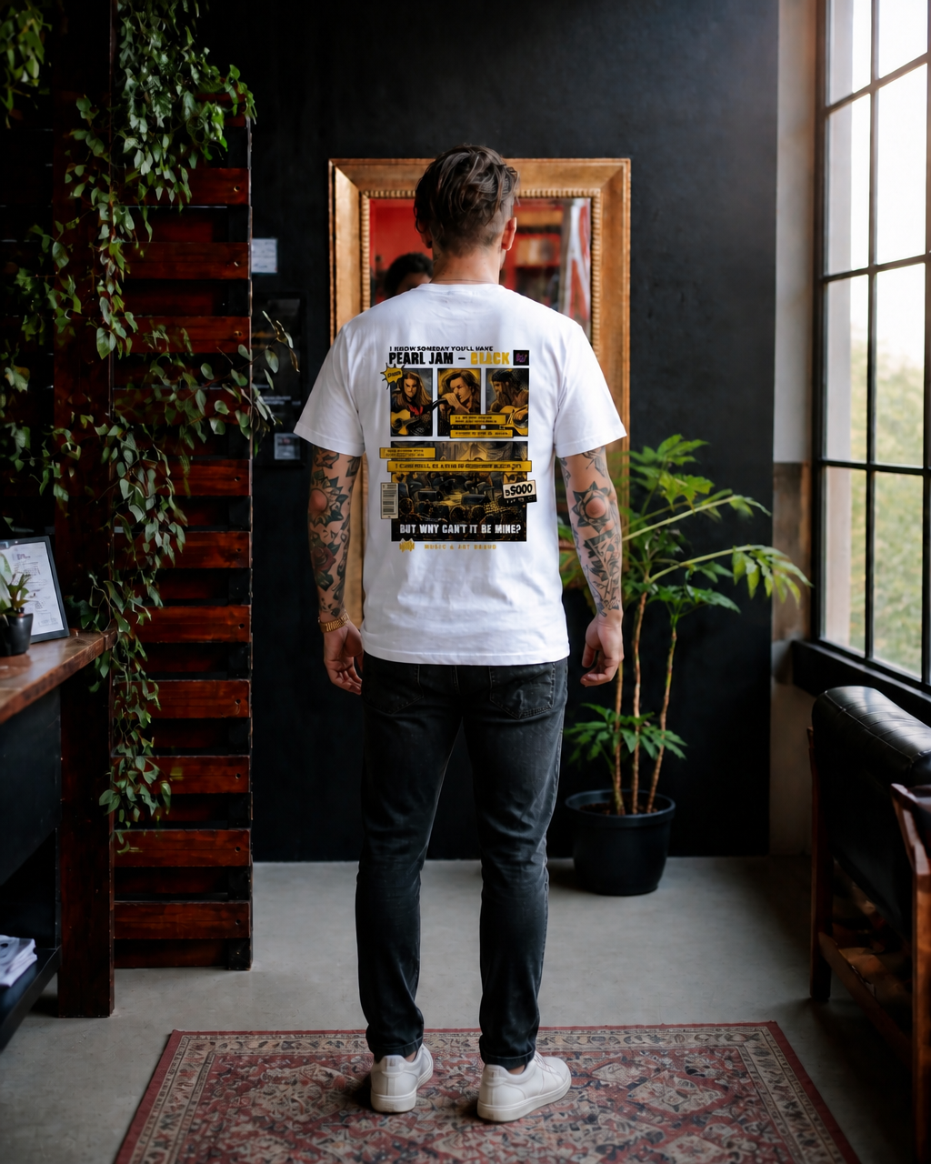 Polera MTV Hombre Unplugged Pearl Jam