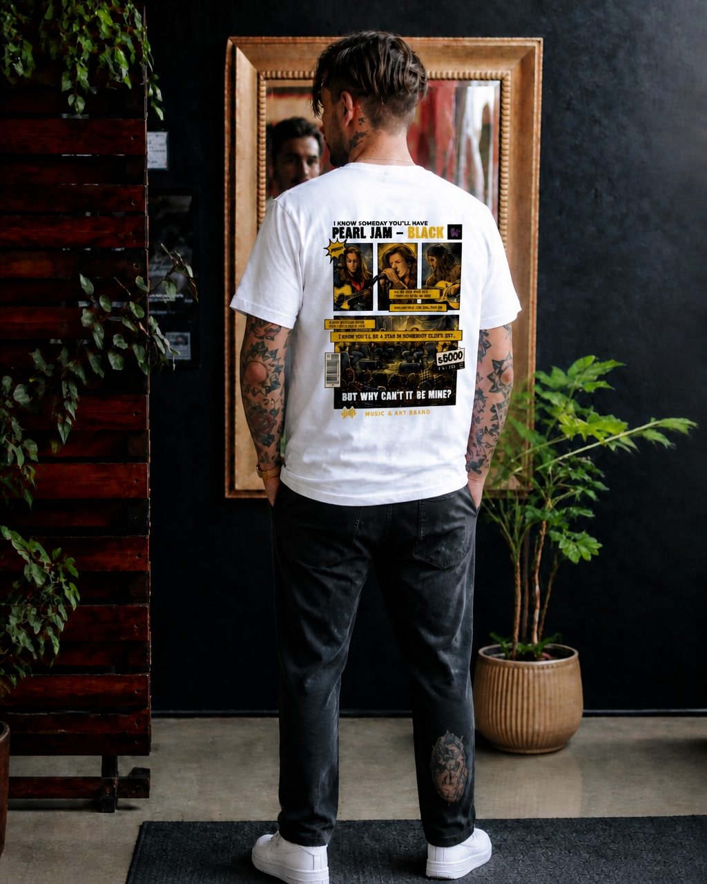 Polera MTV Hombre Unplugged Pearl Jam