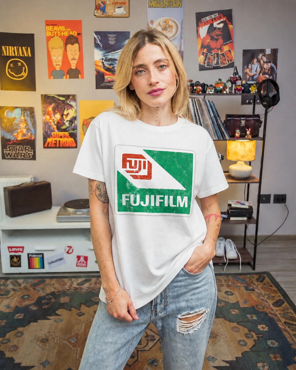 Polera REWIND Mujer Fujifilm
