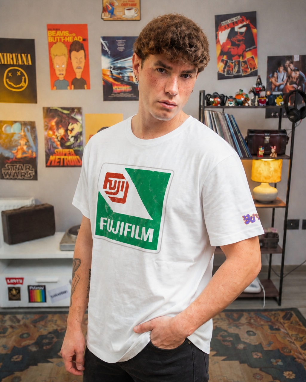 Polera REWIND Hombre Fujifilm