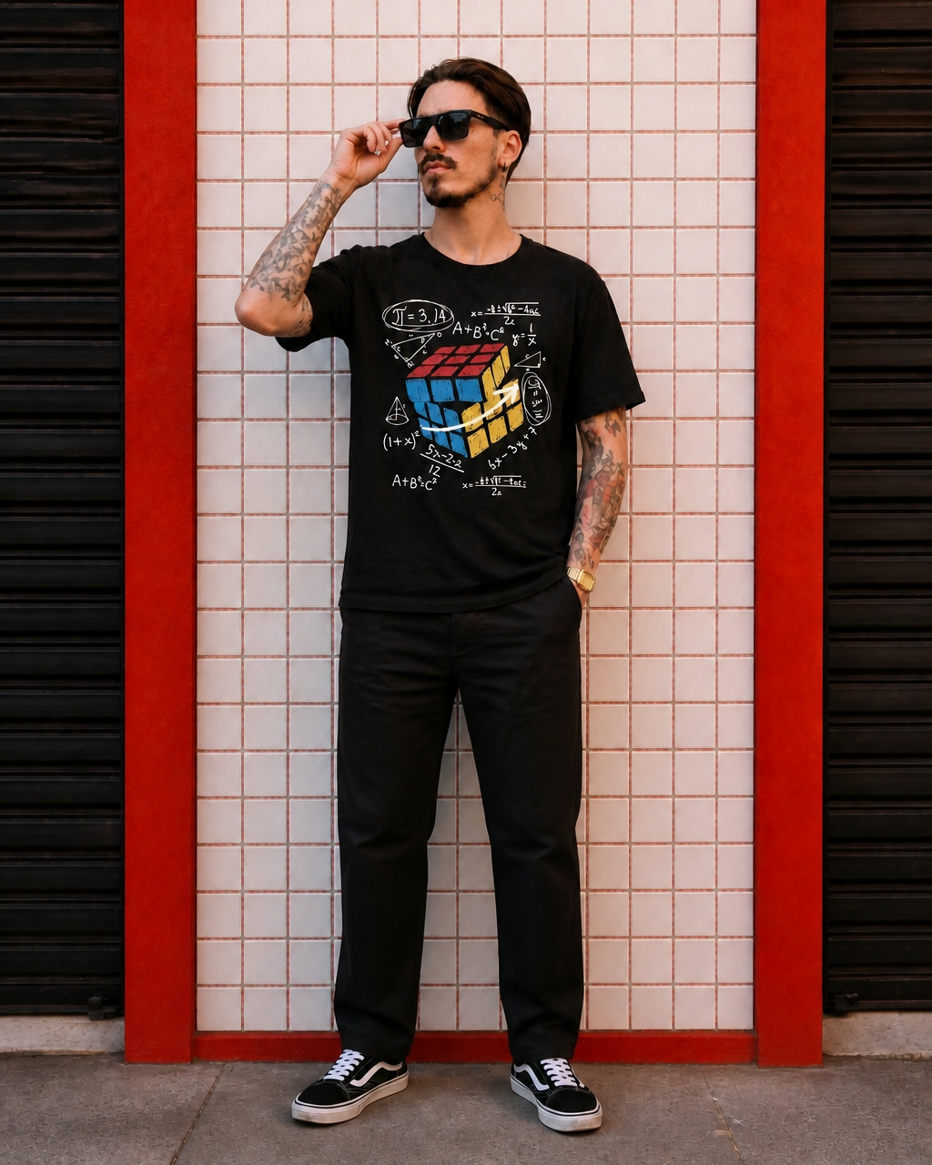 Polera REWIND Hombre Rubik