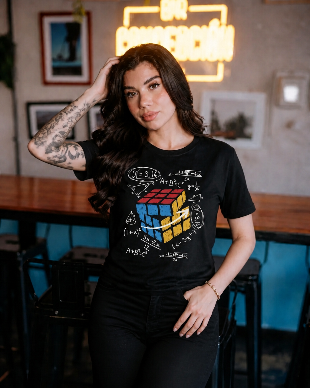 Polera REWIND Mujer Rubik