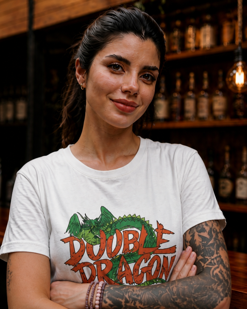 Polera FLIPPER Mujer Double dragon