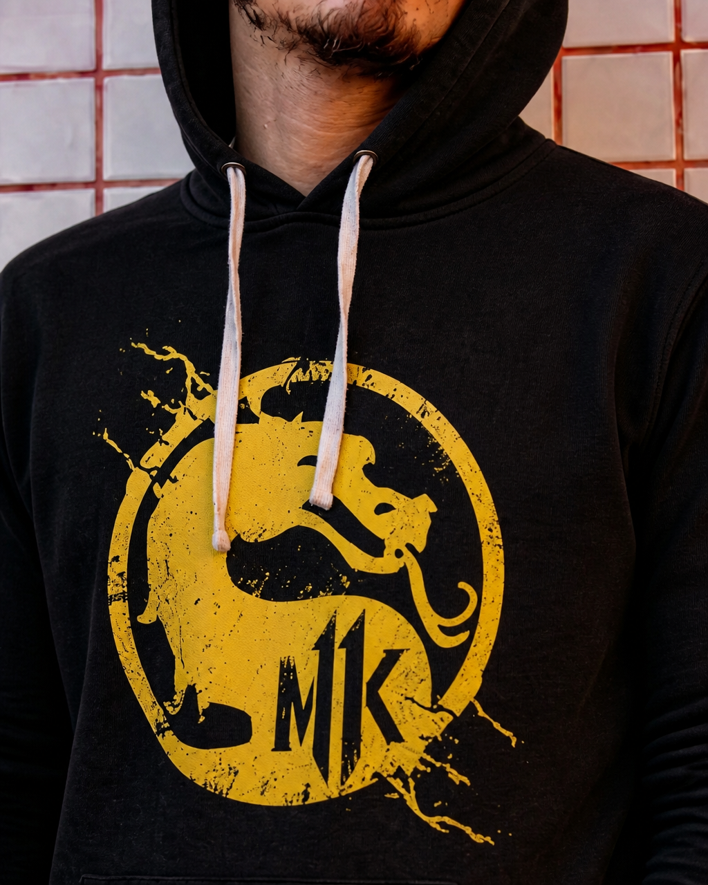 Poleron FLIPPER Hombre Mortal kombat