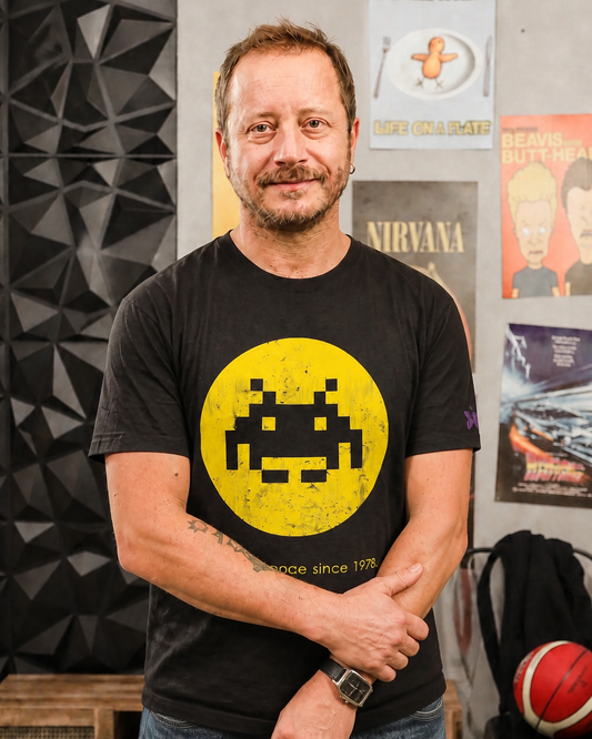 Polera FLIPPER Hombre Space invadets