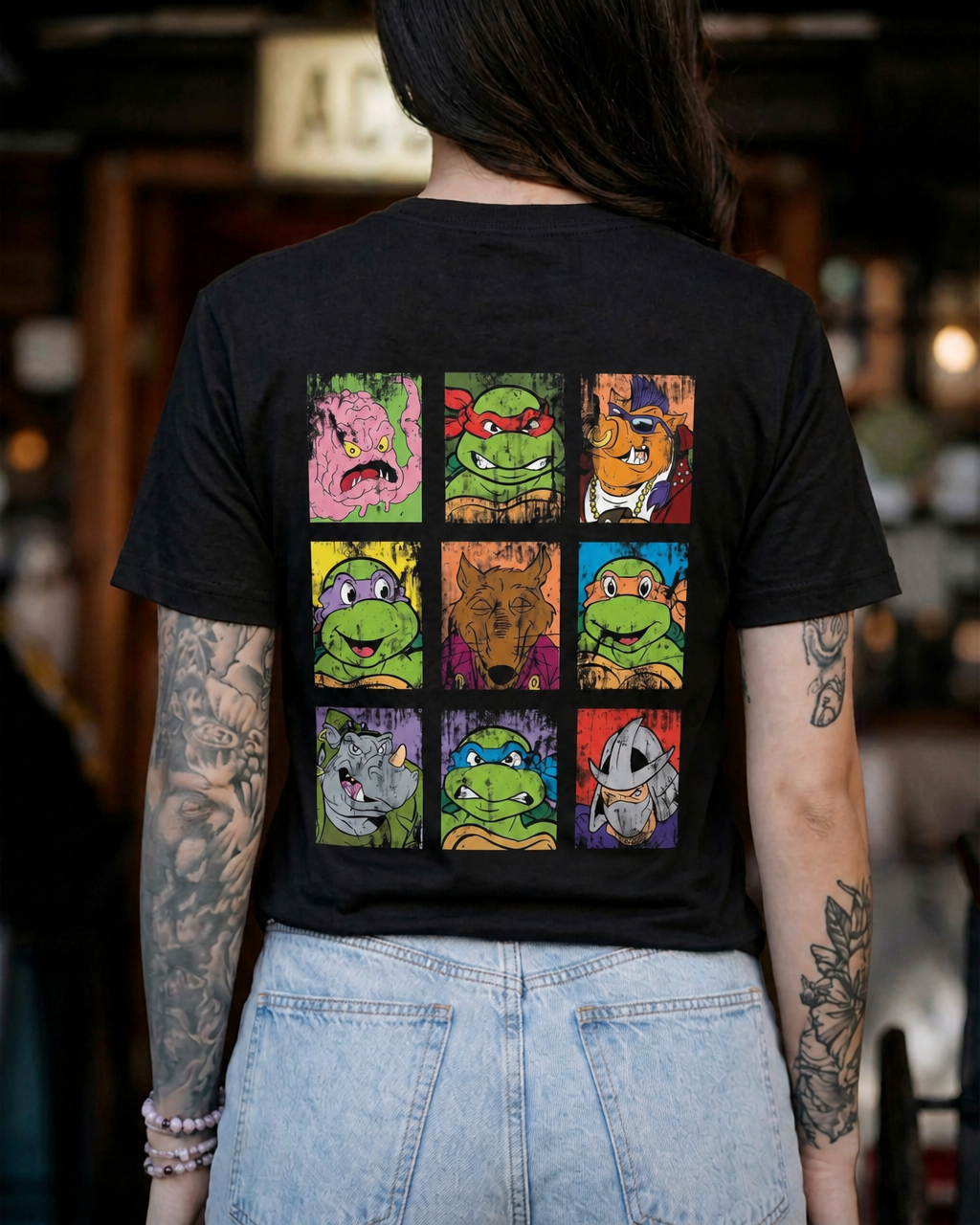Polera FLIPPER Mujer TMNT