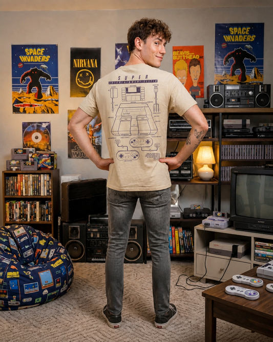 Polera CLUB NINTENDO Hombre Snes