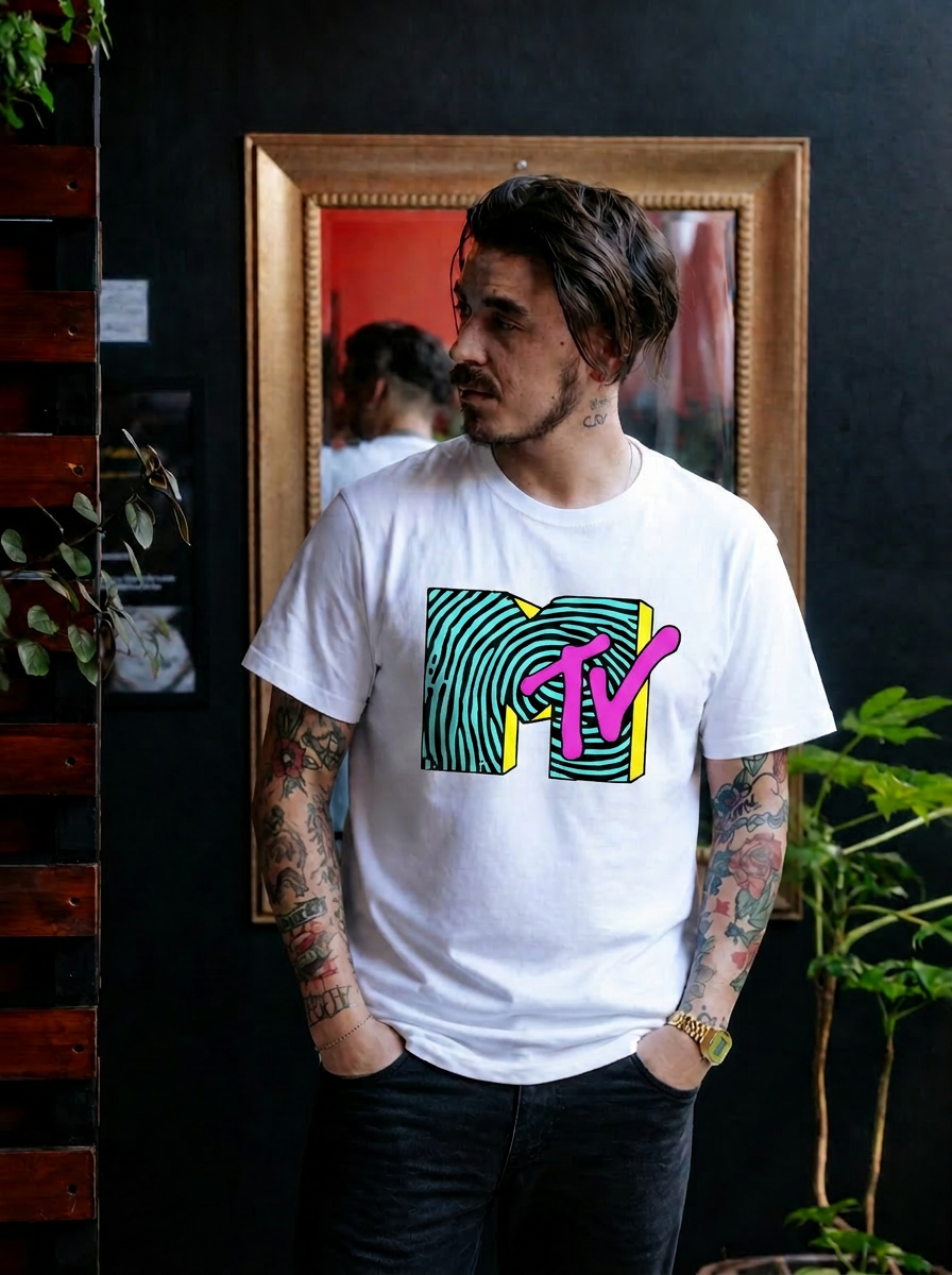 Polera MTV Hombre - Static TV
