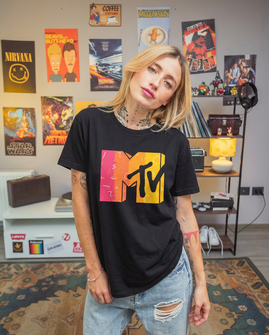 Polera MTV Mujer - Pop Signal