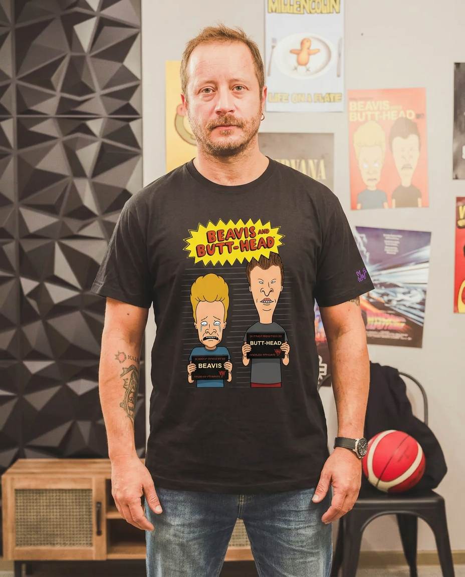 Polera MTV Hombre -  Beavis and Butt Head