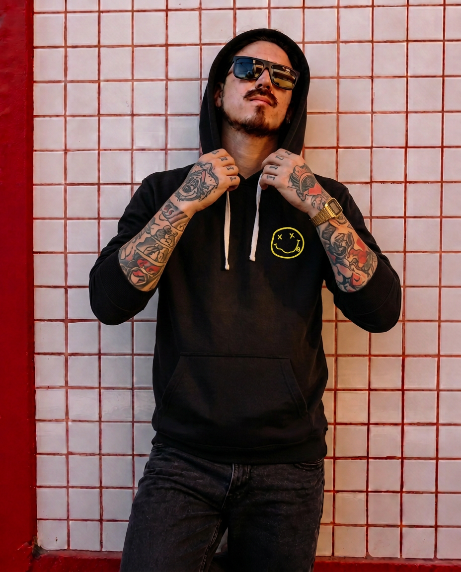 Poleron Hombre MTV Nirvana