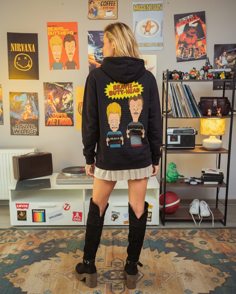 Poleron Mujer MTV Beavis and Butthead